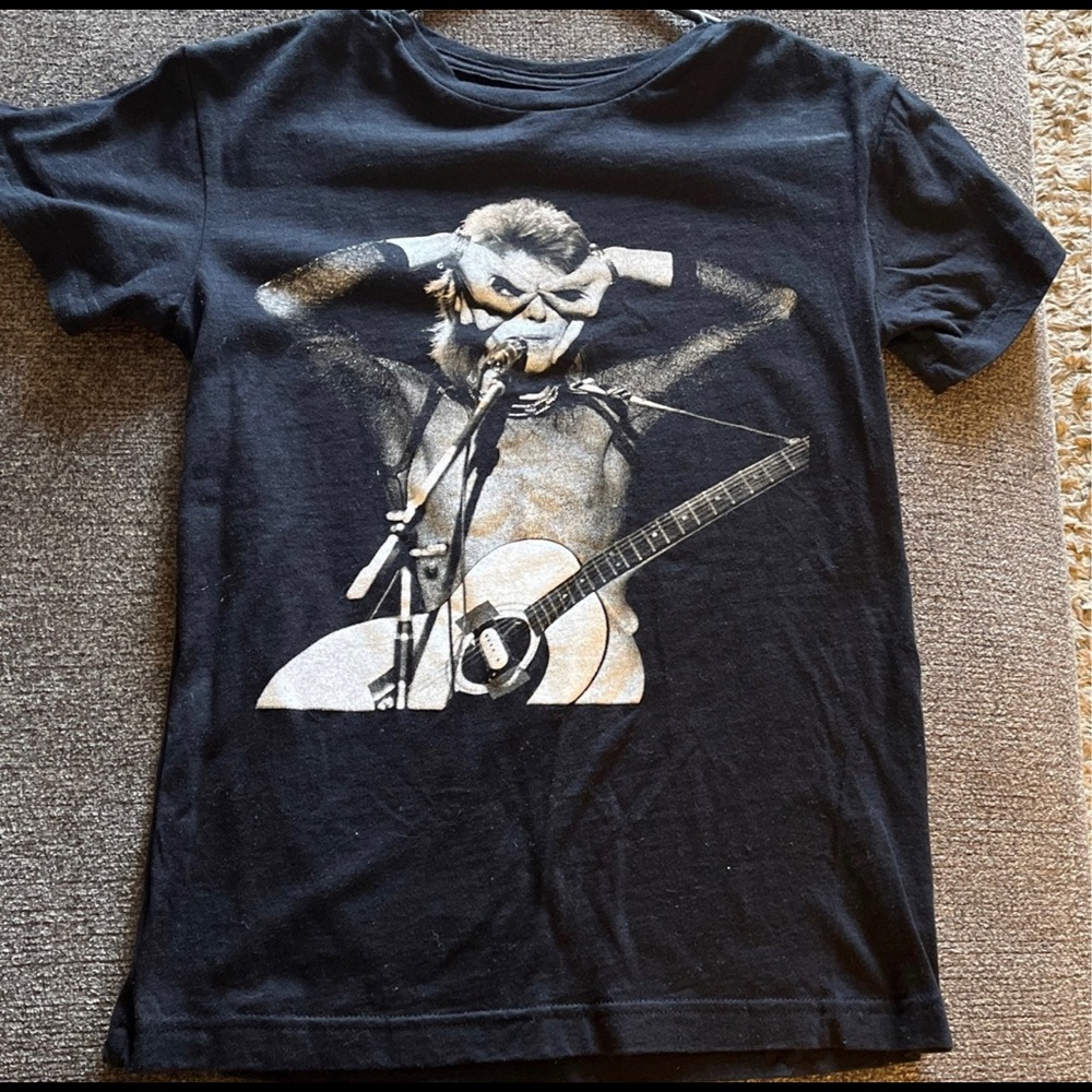 David Bowie graphic tee
